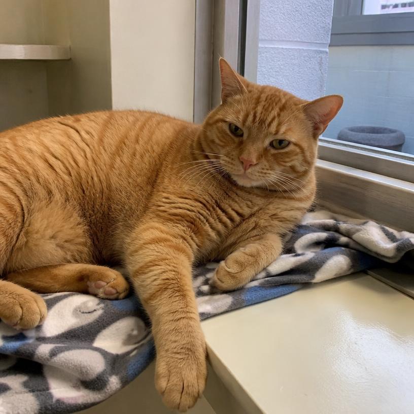 Marmalade, an adoptable Orange tabby